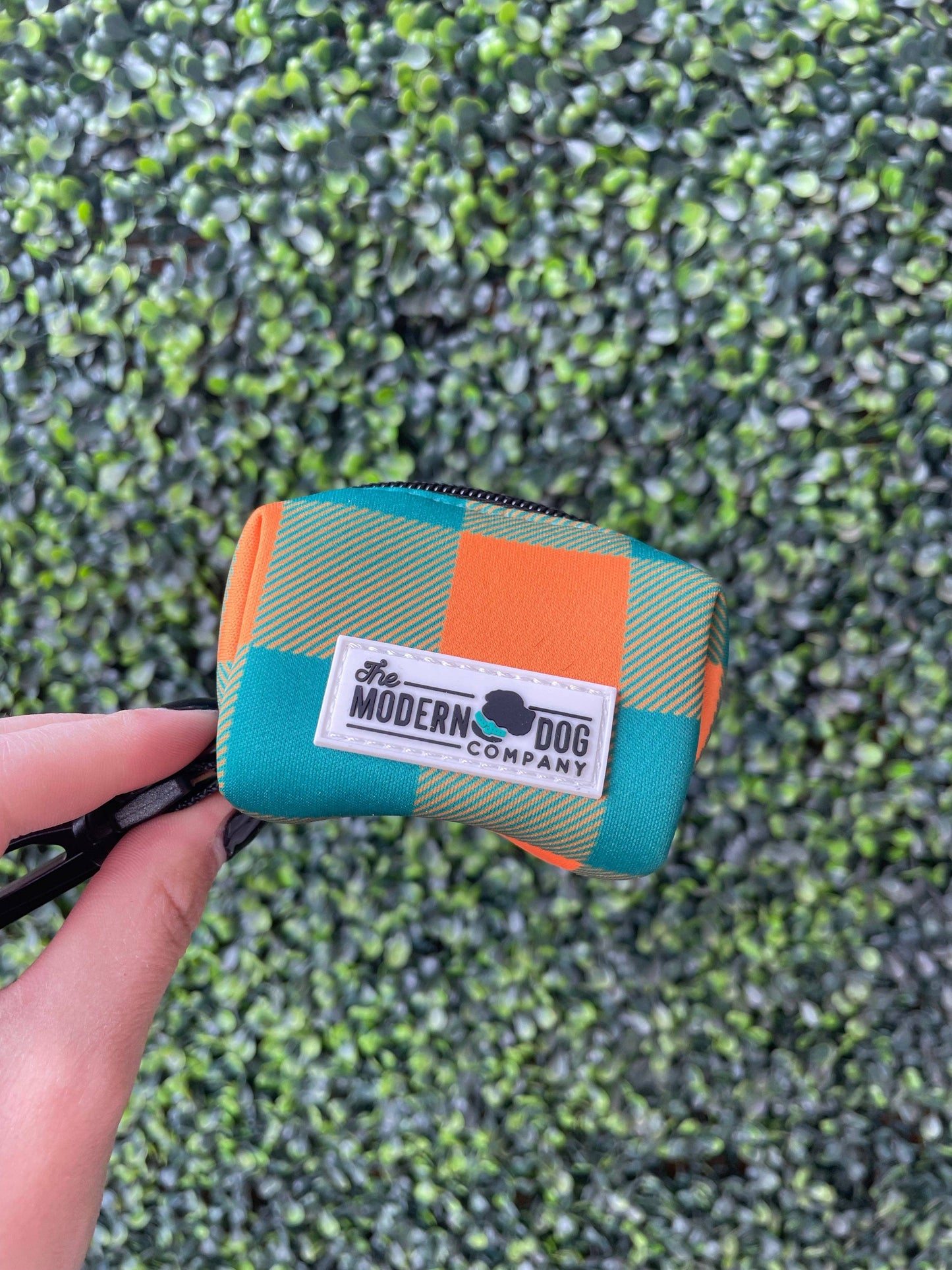 The Modern Dog Company - Plaid Camping Poop Bag Holder