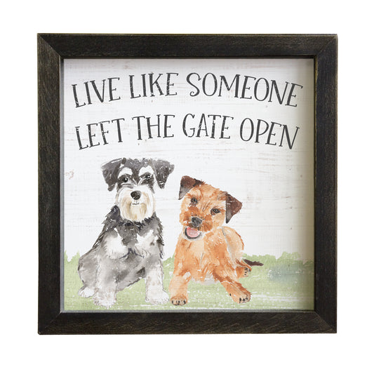 Doggie picture frame